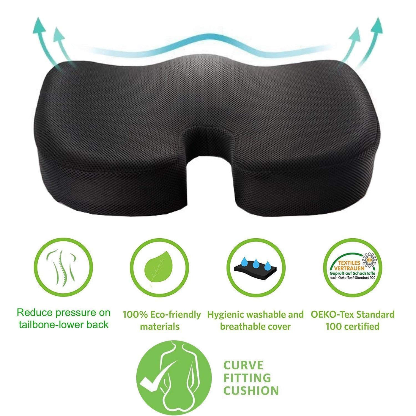 Coccyx Cushion For Tailbone Pain Coccydynia Pillow Tailbone Pillow