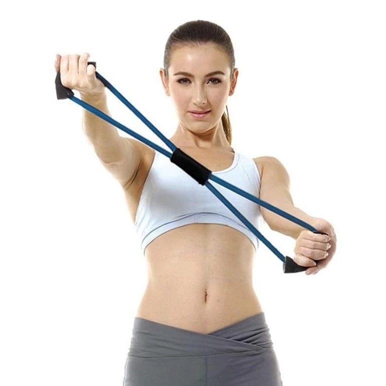 Exercise Resistance Bands Full Body Workout Gym Bands at Home - Exowire™ Go Exowire™ Go (Pack of 2) Zaavio®