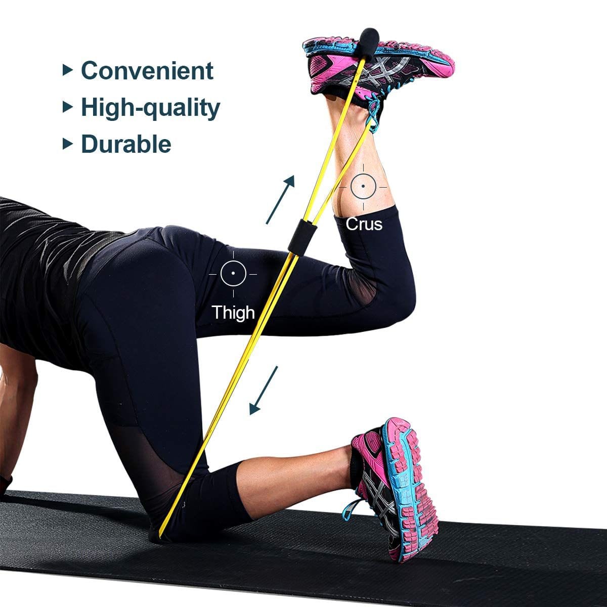 Exercise Resistance Bands Full Body Workout Gym Bands at Home