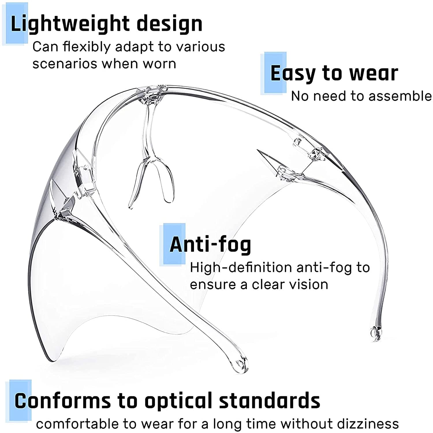 Face Shield Goggles Zaavio®