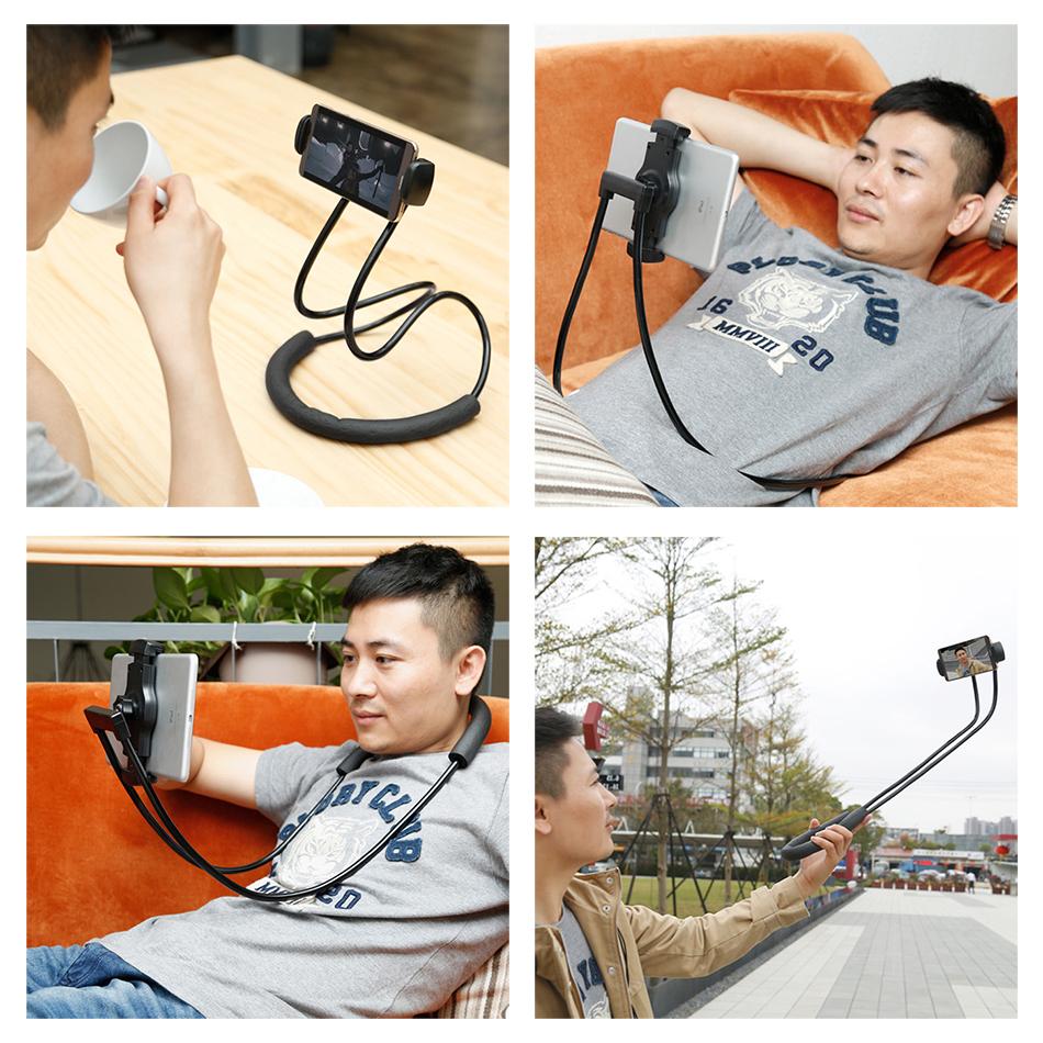 Flexible Neck Mobile Holder Phone Lazy Stand for Bed - Flexily™ Stands Flexily™ Zaavio®