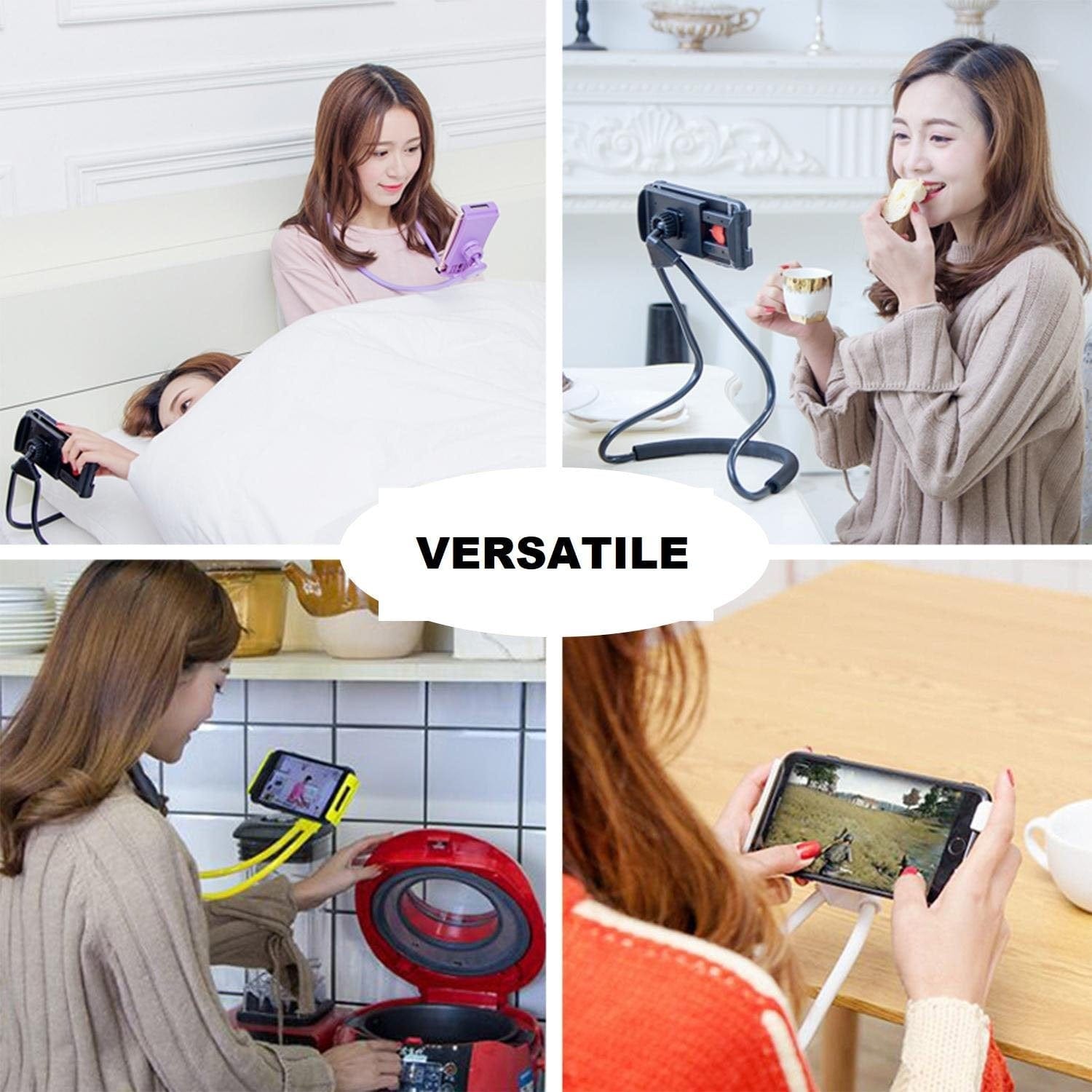 Flexible Neck Mobile Holder Phone Lazy Stand for Bed - Flexily™ Stands Flexily™ Zaavio®