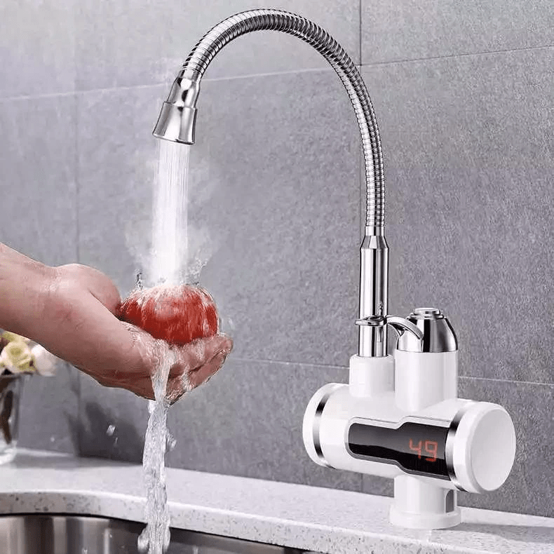 Instant Water Heating Tap Kitchen Water Heater Dispenser Faucet - Hydrove™ Electric Water Heaters Hydrove™ Zaavio®