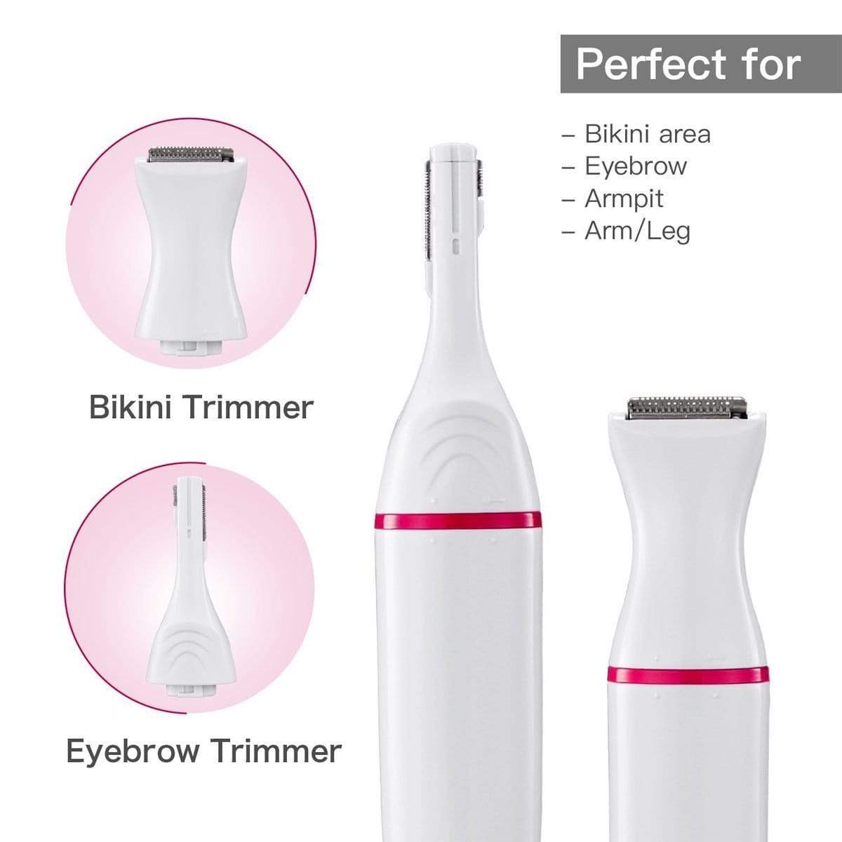 Ladies Precision Trimmer Women Face Eyebrow Hair Removal Tool - Epilavo™ Epilavo™ Zaavio®