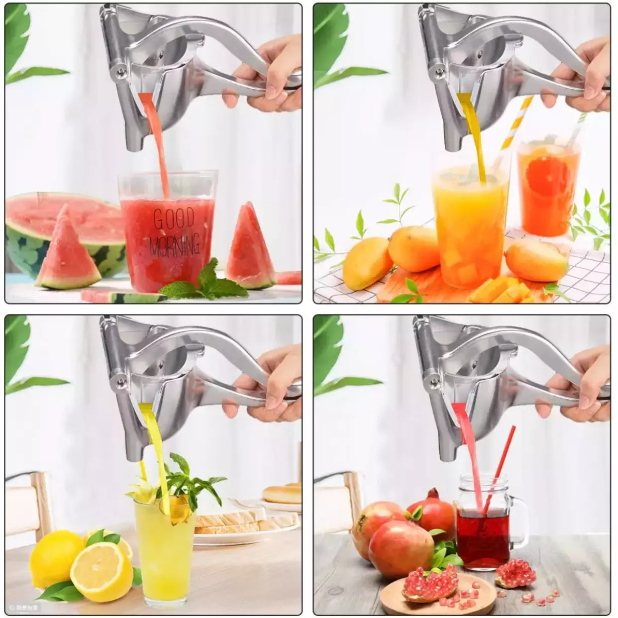 Lemon Mausami Hand Press Juicer Manual Fruit Squeezer - Juicia™ Sıkacaklar Juicia™ Zaavio®