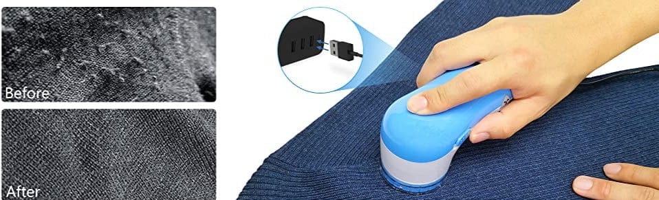 Lint Remover Fabric Shaver Roller Machine Electric Defuzzer - Expelint™ Expelint™ Zaavio®