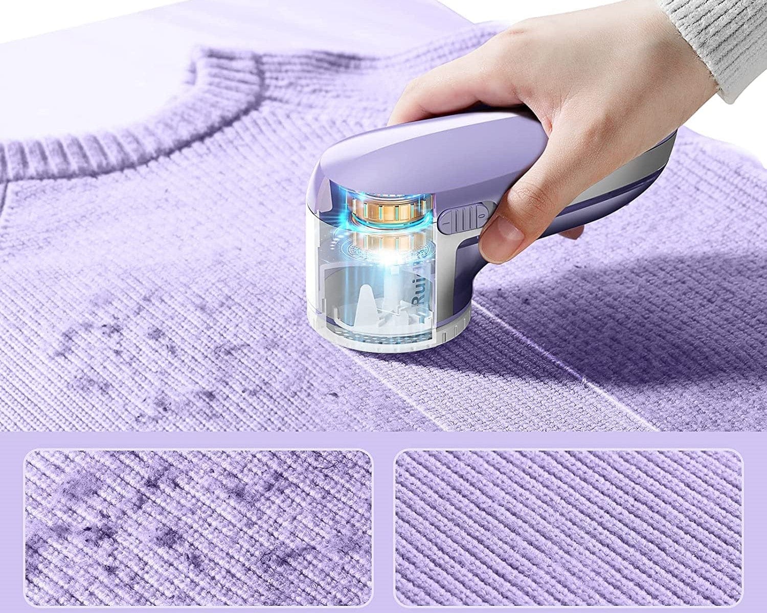 Lint Remover Fabric Shaver Roller Machine Electric Defuzzer - Expelint™ Expelint™ Zaavio®