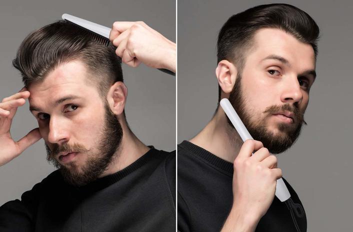 Men Beard Straightener Comb Men Hair Straightening Electric Tool - Smoothix™ 2.0 Combs Smoothix™ 2.0 Zaavio®