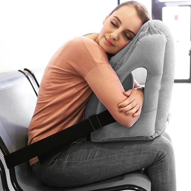 Neck Travel Inflatable Travel Airplane Nap Pillow - Restixo™ Restixo™ Zaavio®