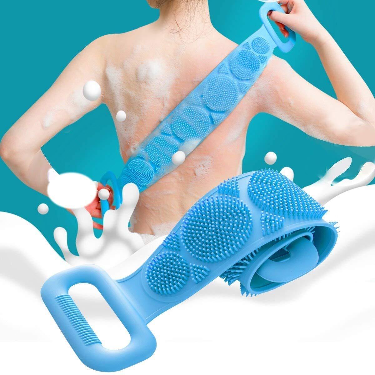 Silicone Bath Scrubber for Back Shower Body Exfoliating Scrubber - Scrubbex™ Scrubbex™ Zaavio®