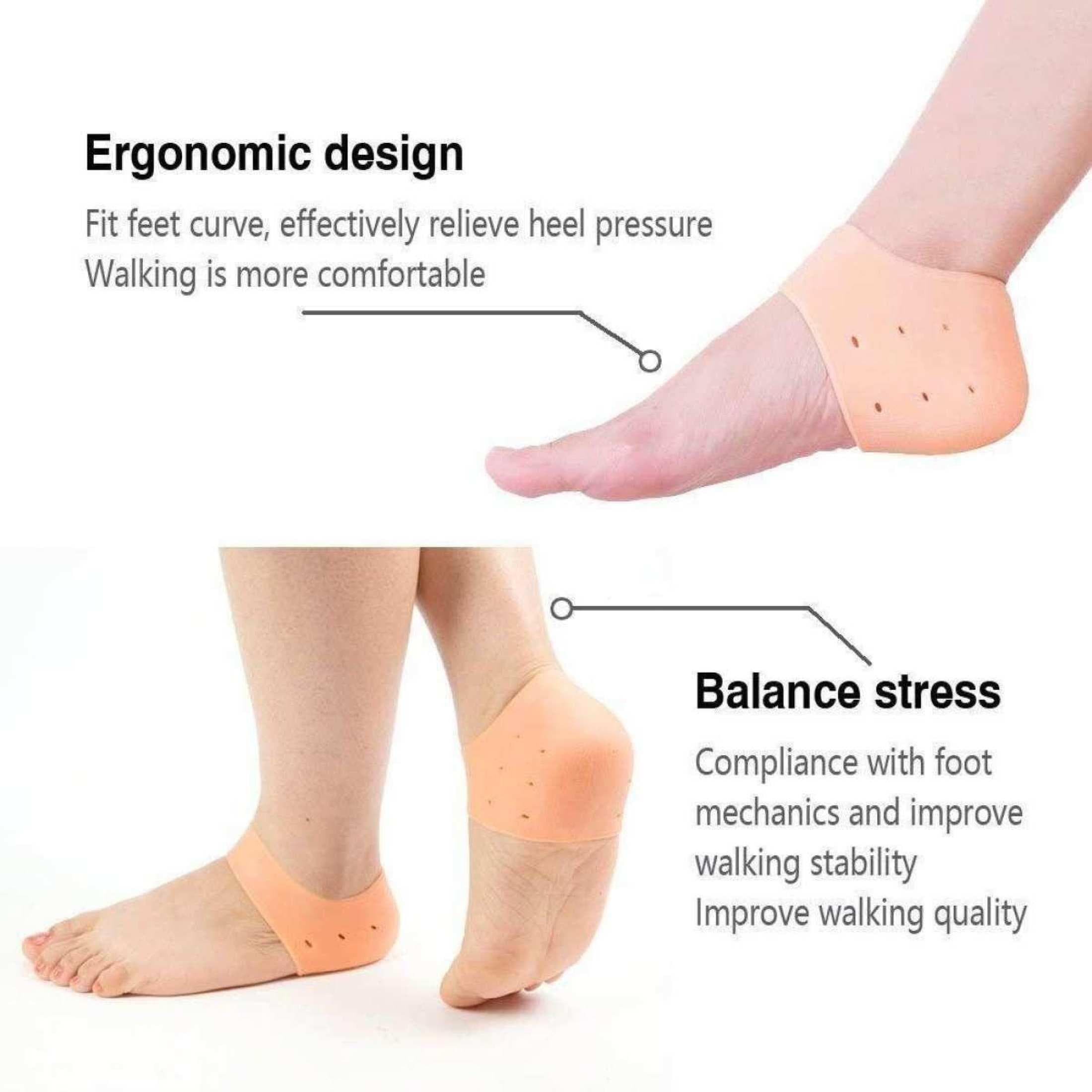 Silicone Heel Protector Foot Ankle Pad Cover - Heelkure™ Heelkure™ Zaavio®