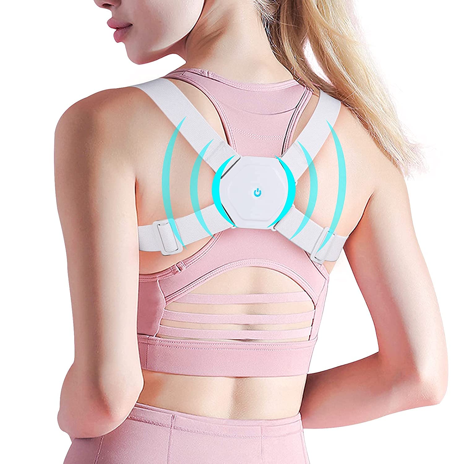 Adjustable Posture Support Belt (for sizes up to 42/XL) Back & Shoulde –  KriyaFit