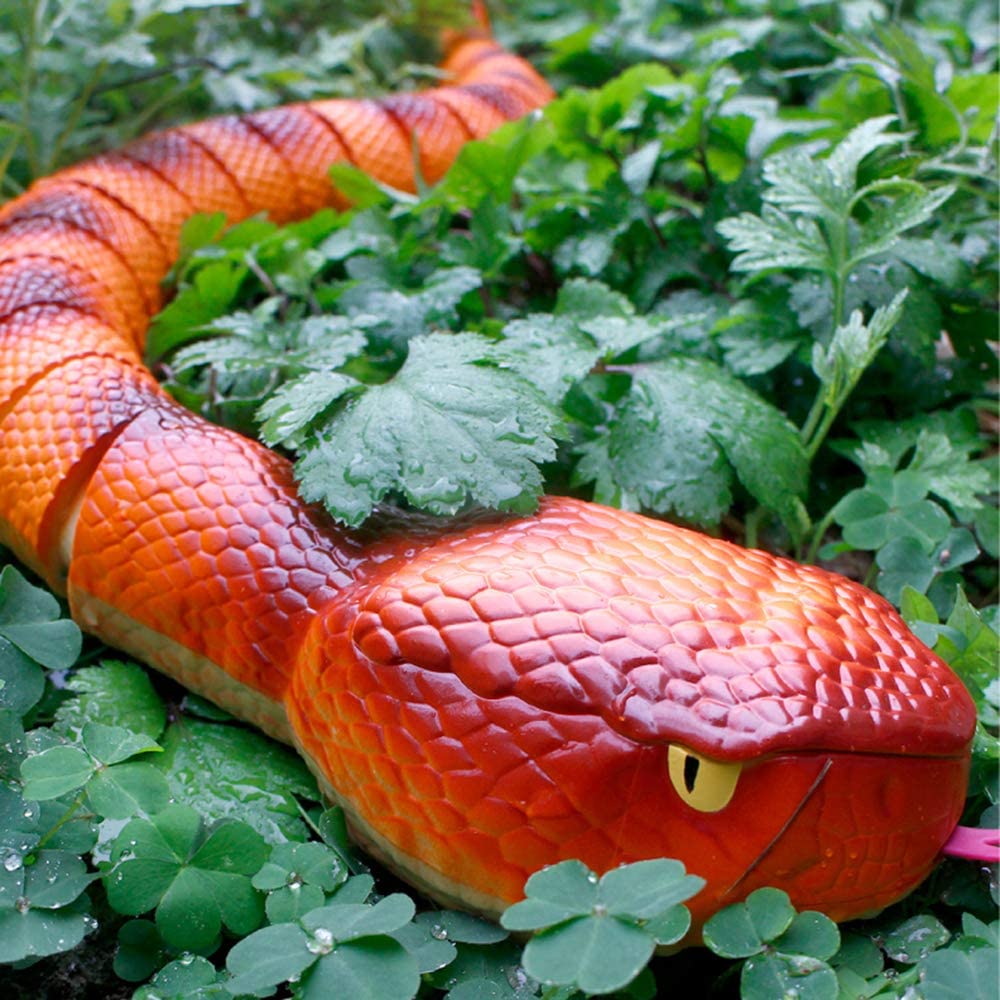 Remote Control Snake Toy Realistic Moving Cobra Snake Snakely