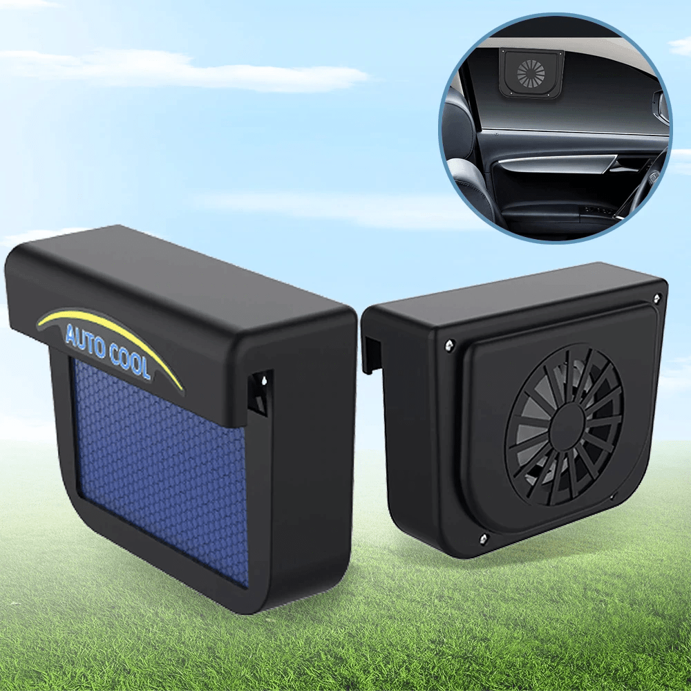 Solar Car Fan Window Exhaust Ventilation Powerful Fan - Turbinx™ Turbinx™ Zaavio®