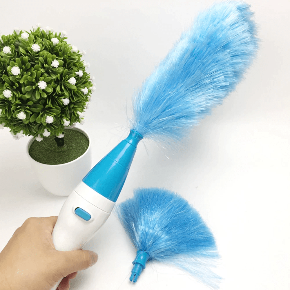 Hand-Held, Sward Go Dust Electric Feather Spin Motorized Cleaning Brush Set  Home