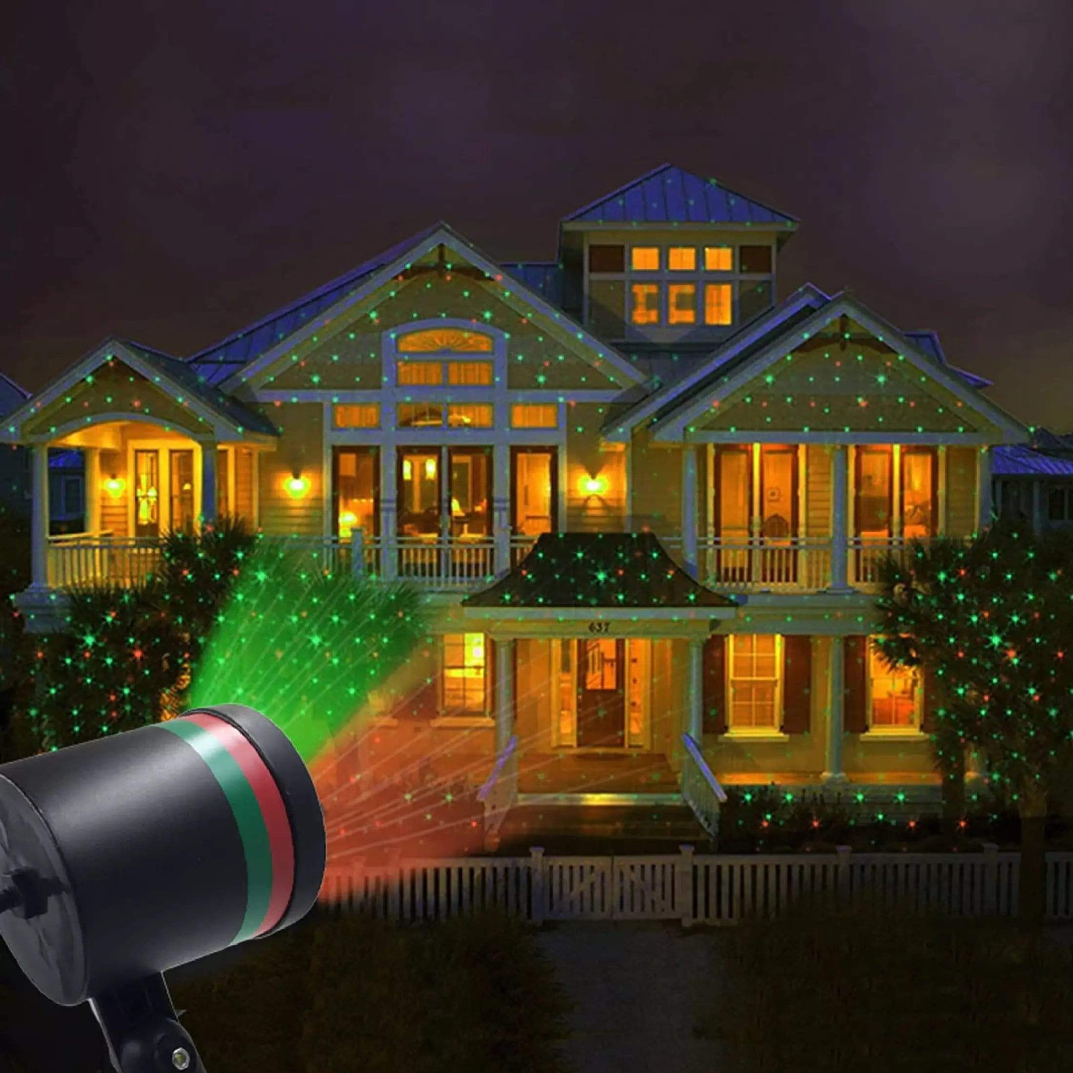 Outdoor home laser sale lights