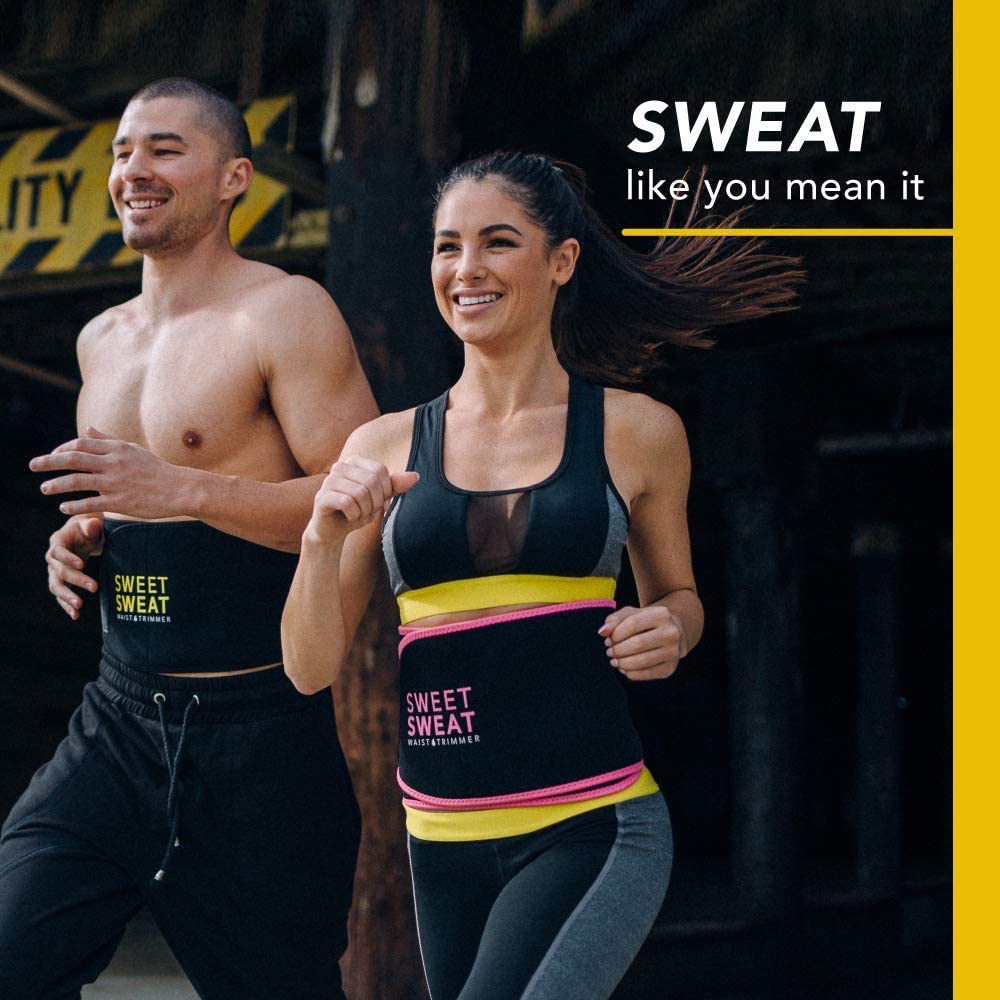 Sweat and Slim Waist Trimmer, Sweat Belt for Belly Kuwait