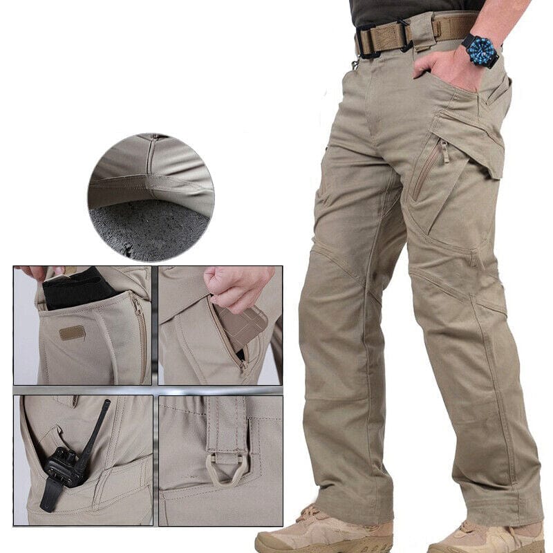 TRGPSG Men's Tactical Pants Military Combat Outdoor Work Trousers with