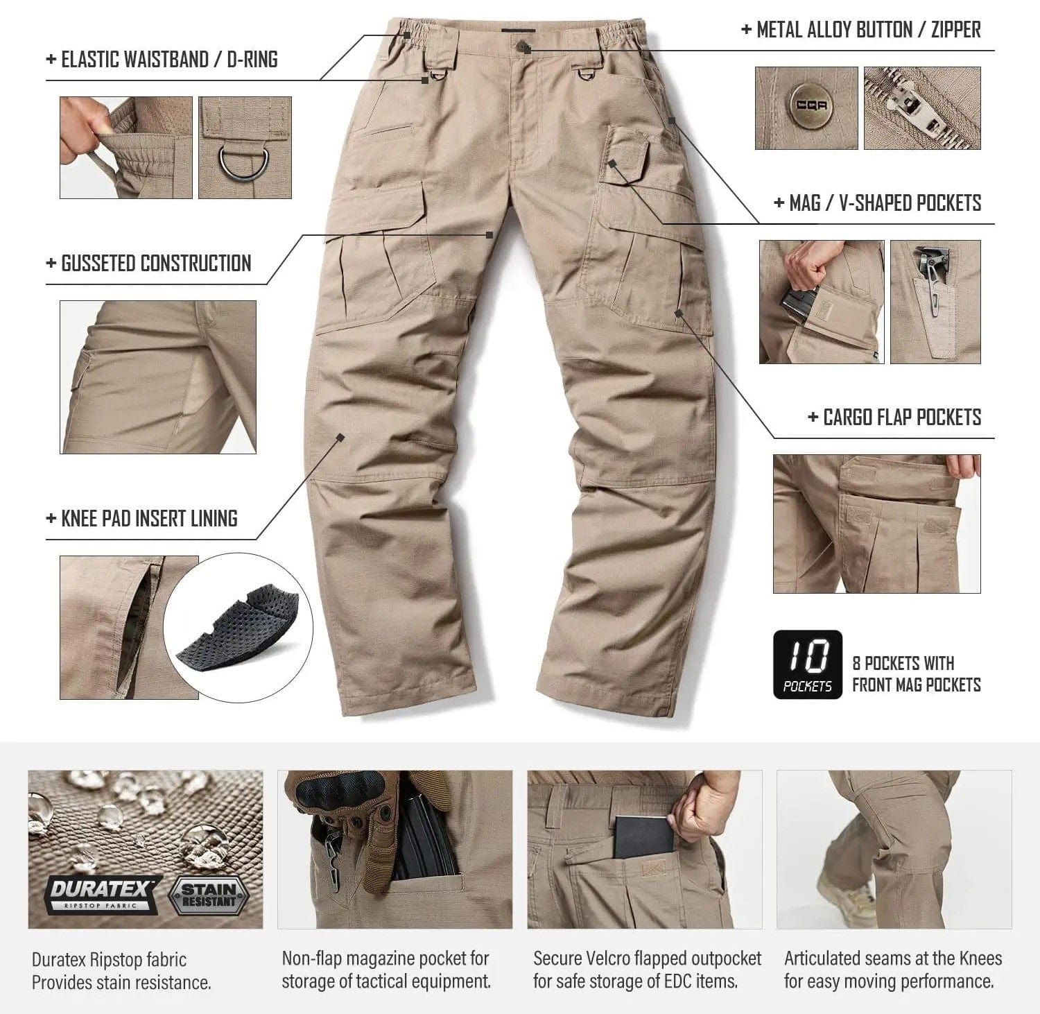 Always Combat Ready Cargo Pants, a 90's fashion throwback, origins circa  the 1940's | QM Fashion