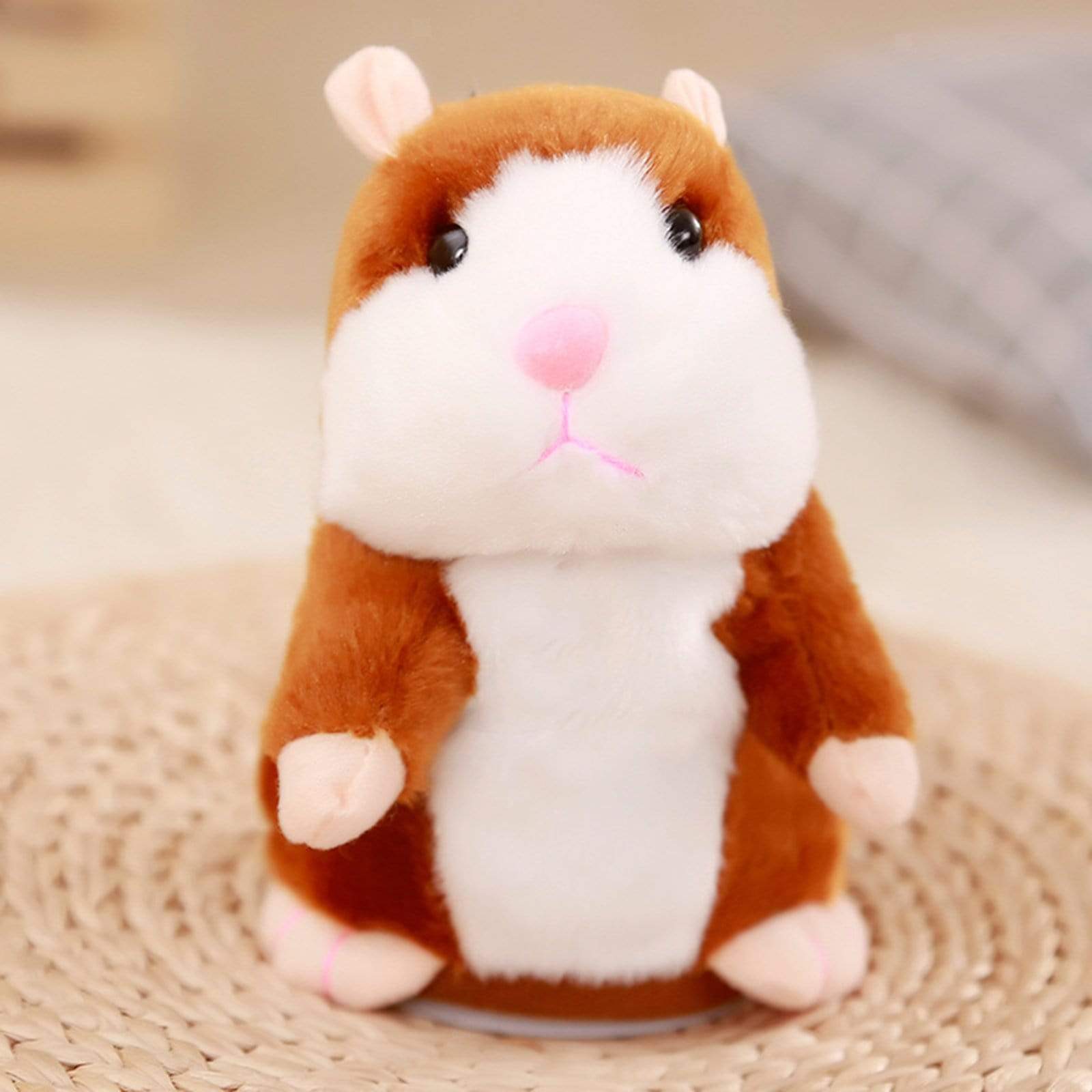 Talking hot sale hamster doll