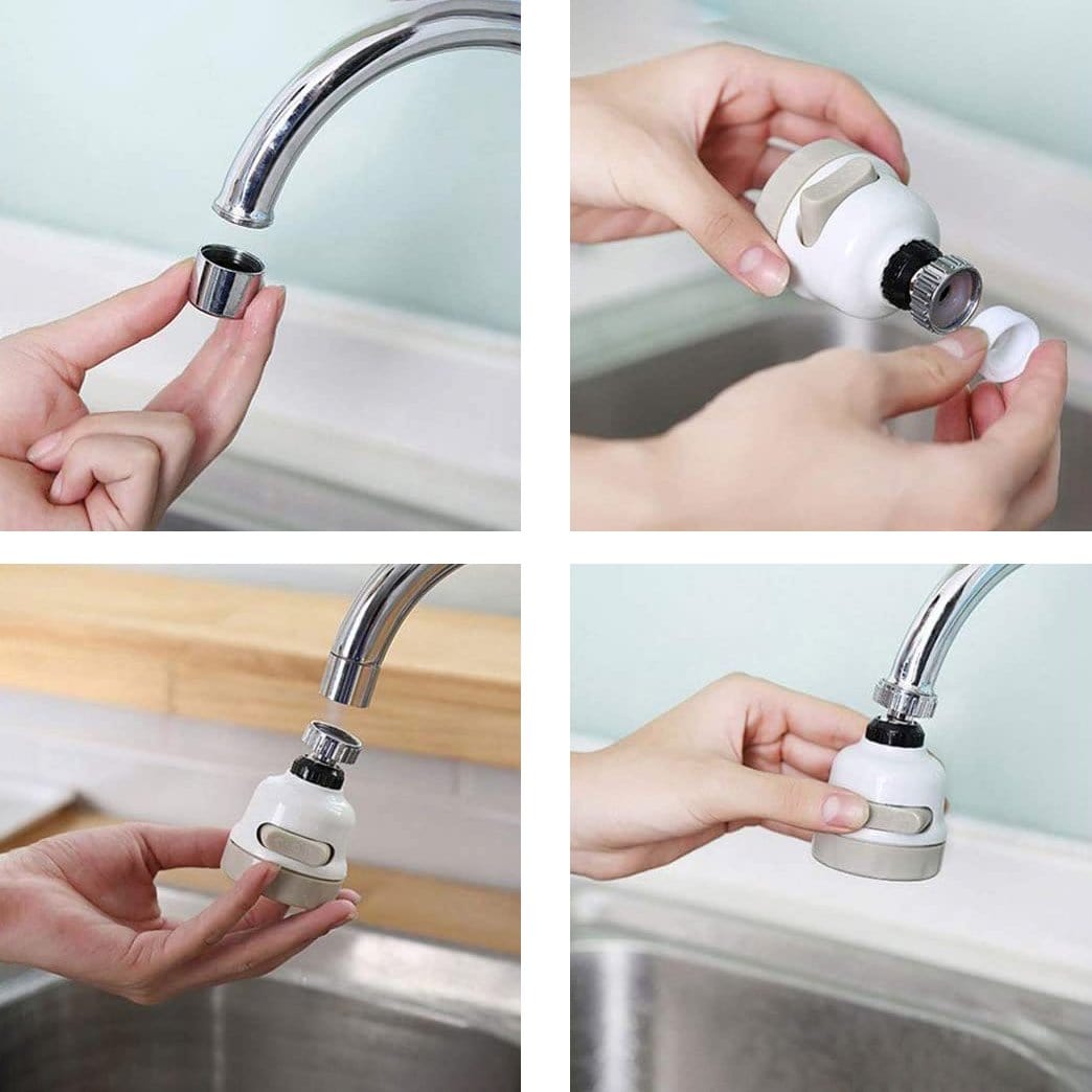 Tap Faucet Aerator Water Saving Nozzle Sink Faucets Sprayer - Hyflowe™ Kitchen Faucet Accessories Hyflowe™ Zaavio®