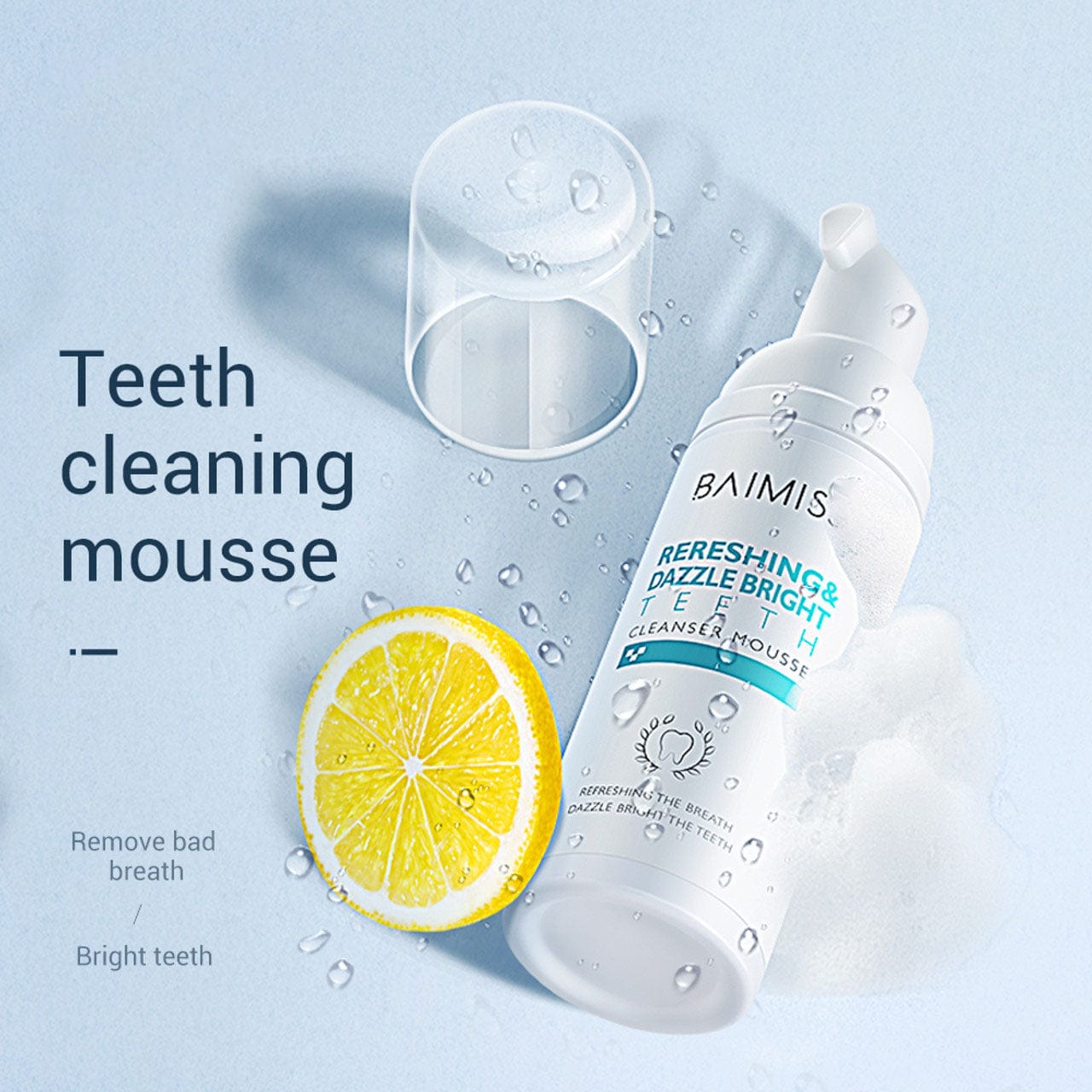 Teeth Whitening Mousse Foam Toothpaste Dental Stain Tartar Remover - Dentiqo™️ Dentiqo™️ Zaavio®