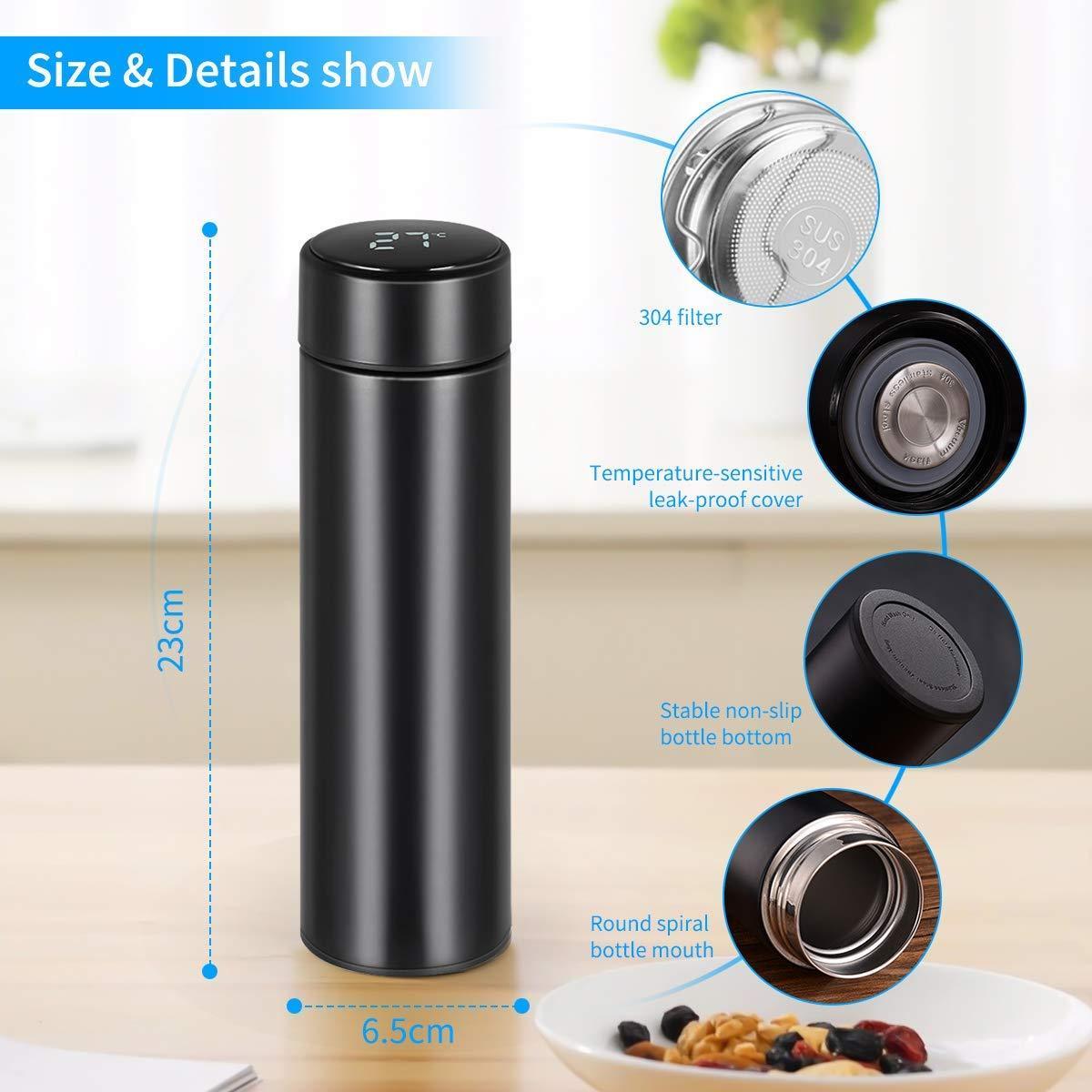 Thermos Flask Bottle Tea Vacuum Flask Coffee Travel Mug - Flaskly™ Termos y botellas al vacío Flaskly™ Zaavio®