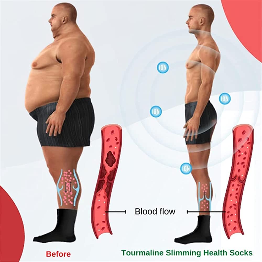 TOURMALINE LYMPHVITY SLIMMING HEALTH SOCK Zaavio®️