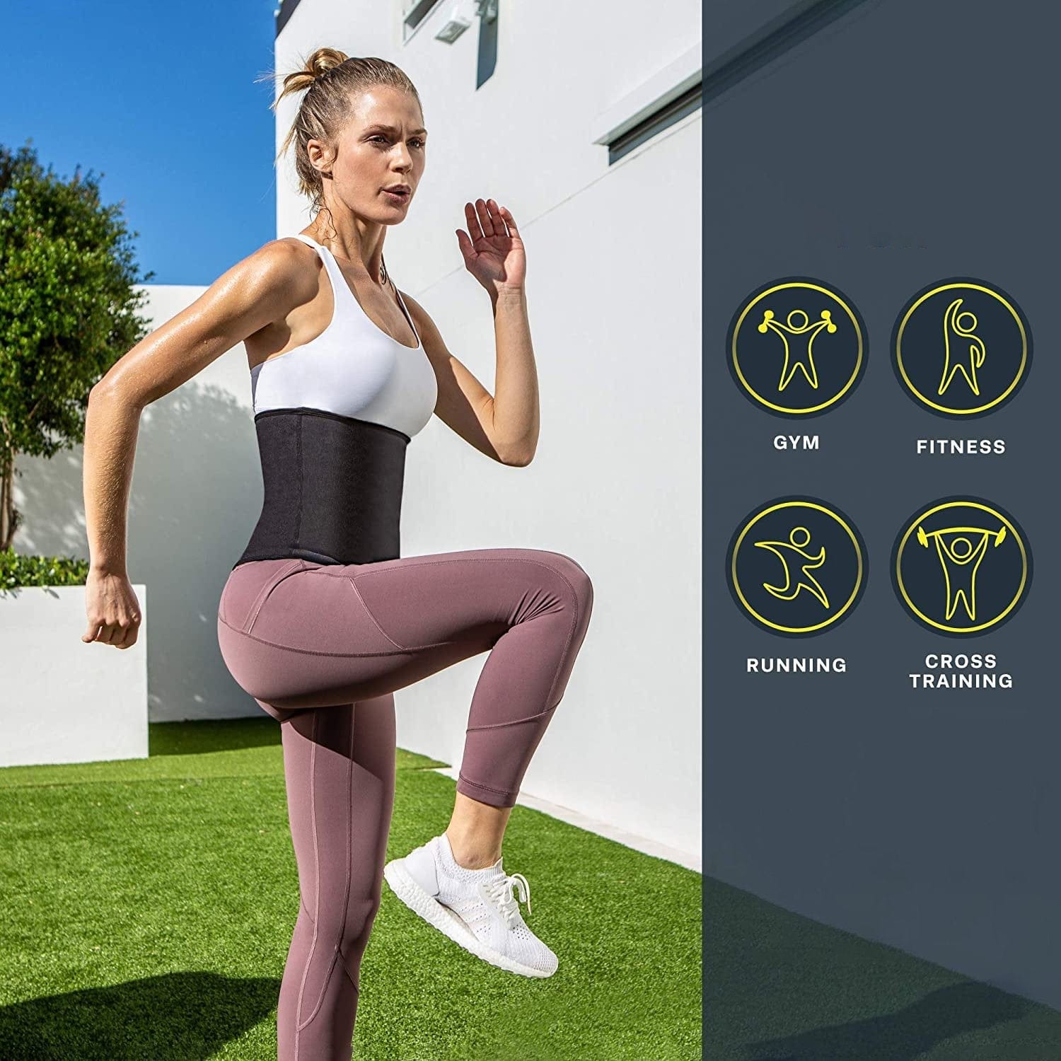Body Sweat Shaper Hot Sweat Slimming Shaper Belt - Slimize™