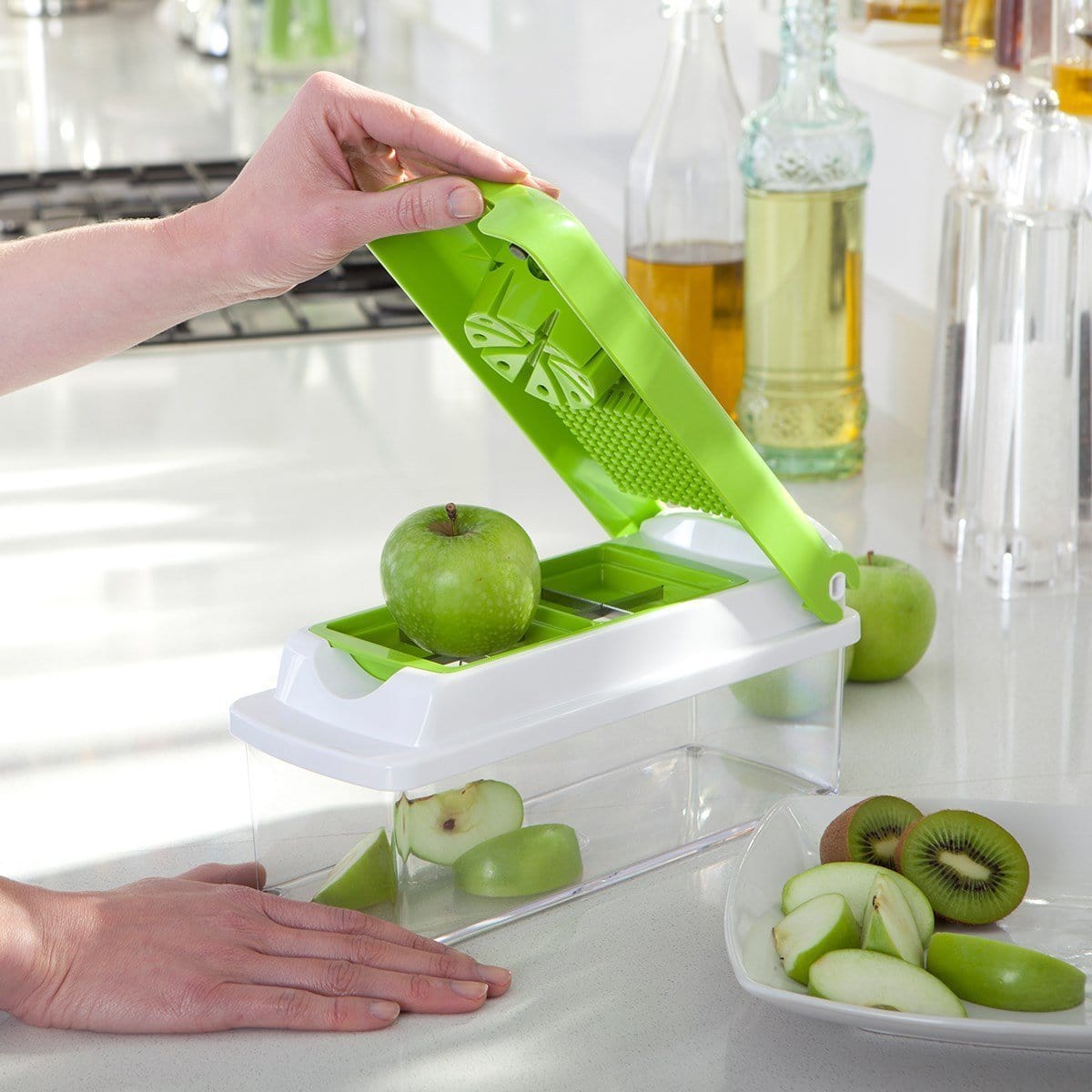Vegetable Cutter and Chopper Onion Cutting Machine Veggies Grator - Snapcer™ Snapcer™ Zaavio®