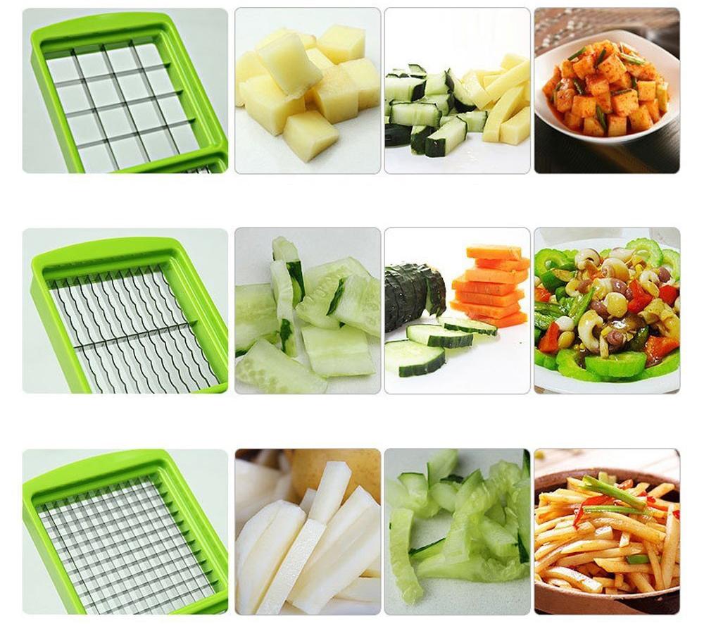 Vegetable Cutter and Chopper Onion Cutting Machine Veggies Grator - Snapcer™ Snapcer™ Zaavio®