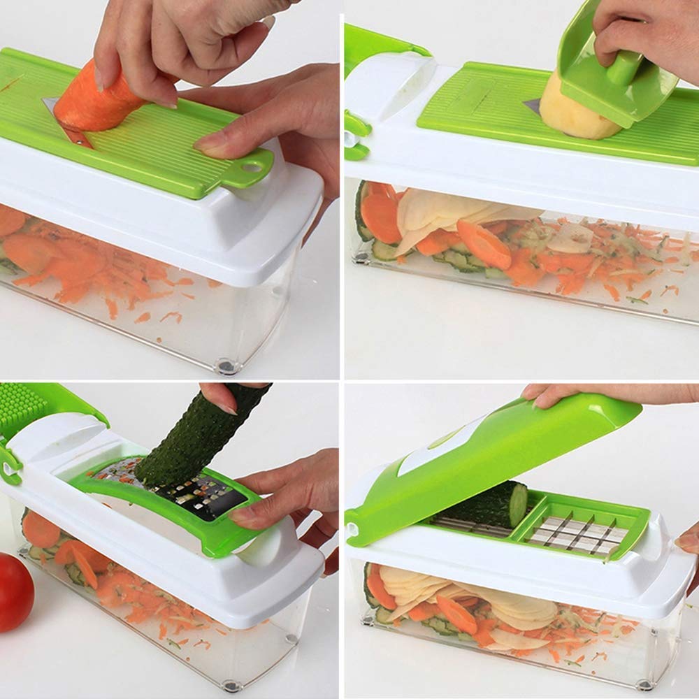 Vegetable Cutter and Chopper Onion Cutting Machine Veggies Grator - Snapcer™ Snapcer™ Zaavio®