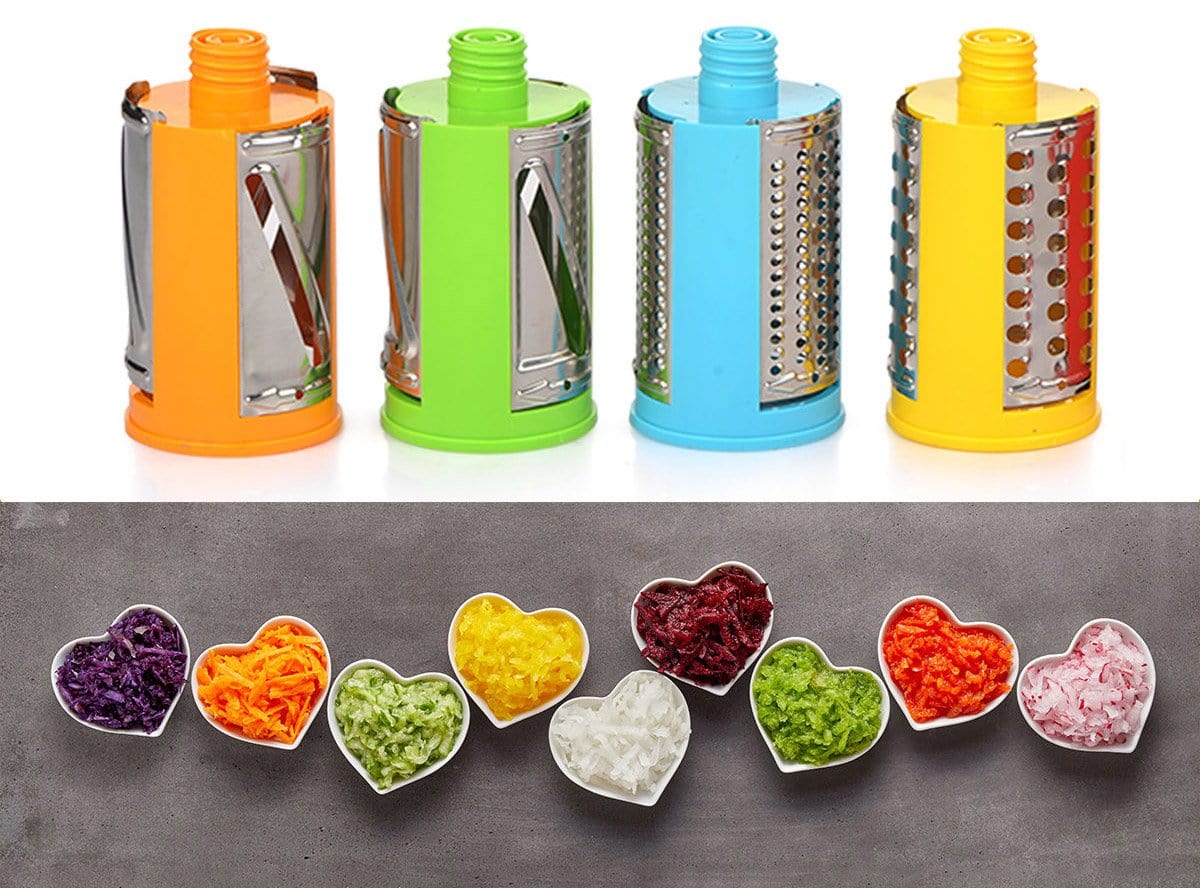 Vegetable Cutter Slicer Shredder Salad Fruit Cutter - Swizie™ Ralladores Swizie™ Zaavio®