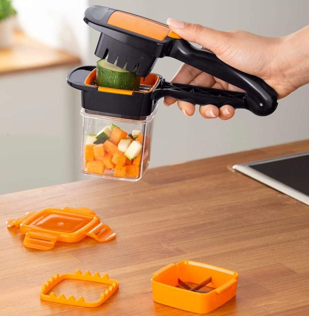 Vegetable Fruit Salad Cutter Slicer Dicer Machine - Slicie™ Shredders & Slicers Orange Slicie™ Zaavio®