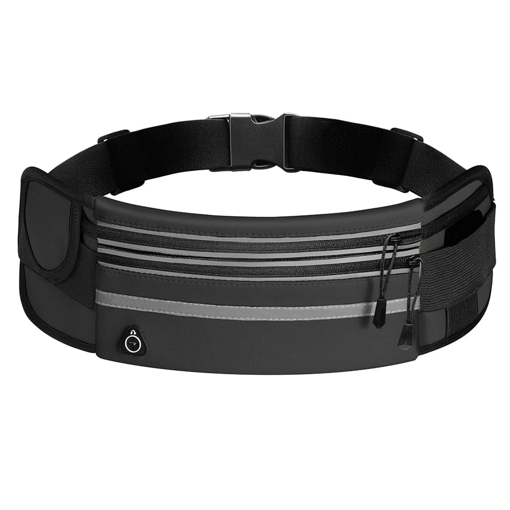 Waist Bag For Men Women Running Belt Pouch Hip Bags - Pouchio™️ Black Pouchio™️ Zaavio®