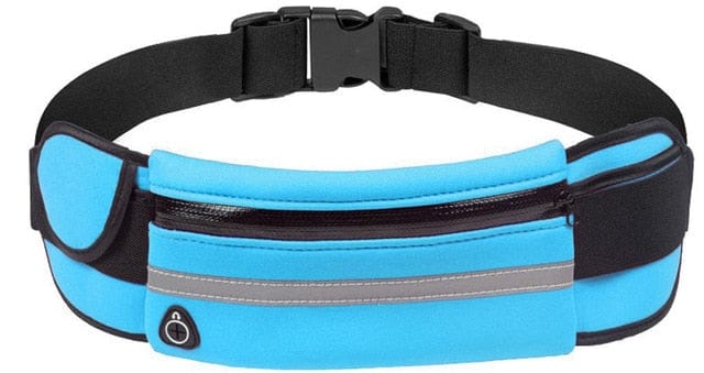 Waist Bag For Men Women Running Belt Pouch Hip Bags - Pouchio™️ Light-Blue Pouchio™️ Zaavio®