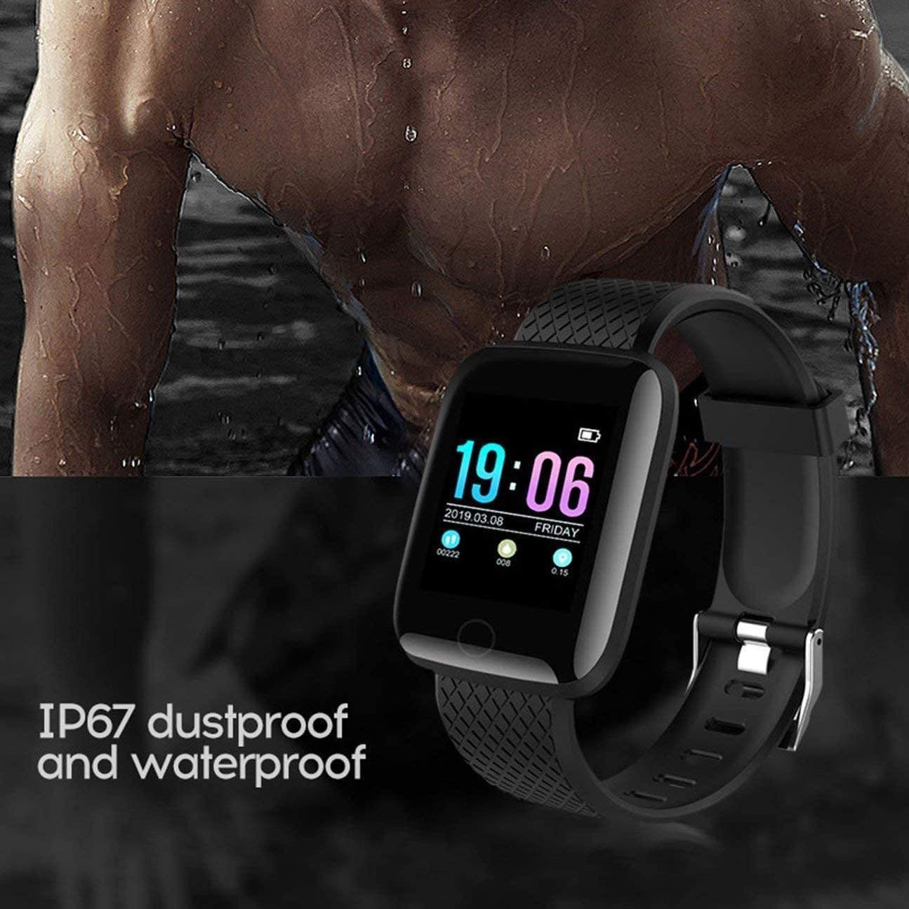 Waterproof Bluetooth Watch Best Fitness Tracker for Workout - Fitsio™ Fitsio™ Zaavio®