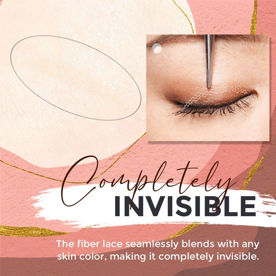 Waterproof Invisible Double Eyelid Stickers Starry Sky 123