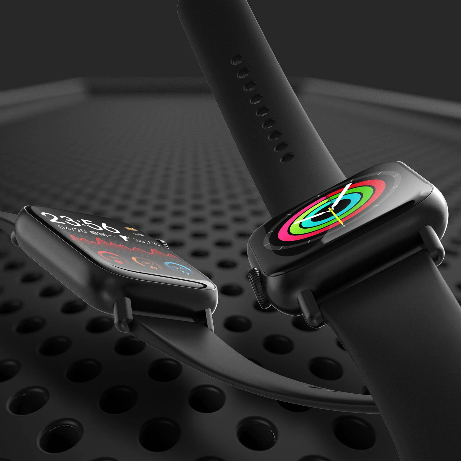 Colorburst smartfit oled watch with gps trail tracker hotsell