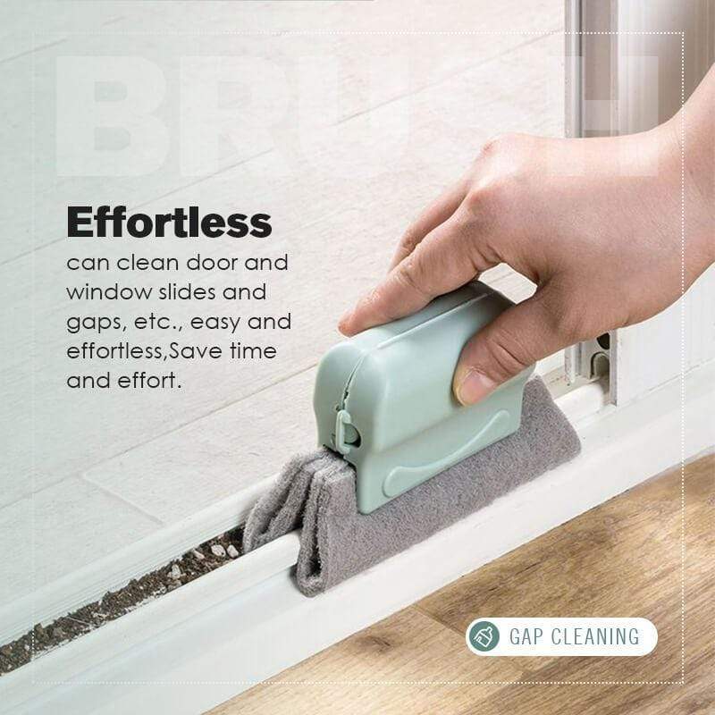 Window Cleaner Brush Window Groove Cleaning Scrub Pads - Cleanix™