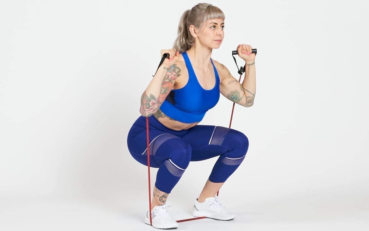 Workout Resistance Band Full Body Workout Squat Pulling Rope - Exowire™ Exowire™ Zaavio®